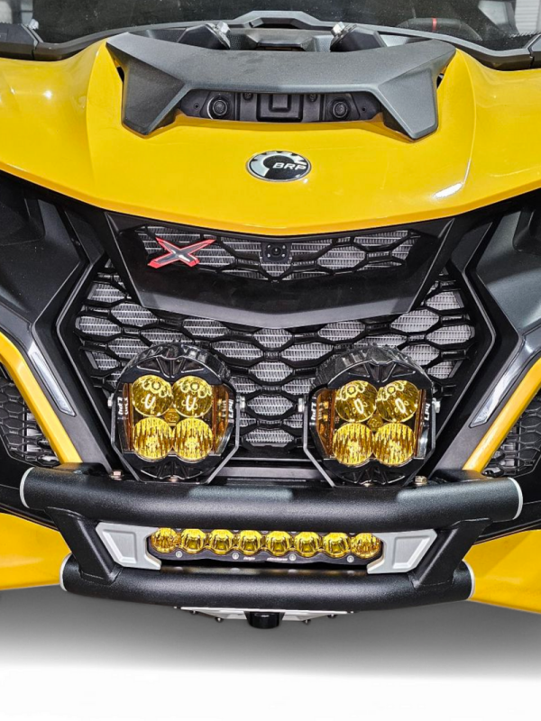 Elektric Offroad 2024+ Can-Am Maverick R Amp Front Winch Bumper - Durable Dune-Style Tubular Design