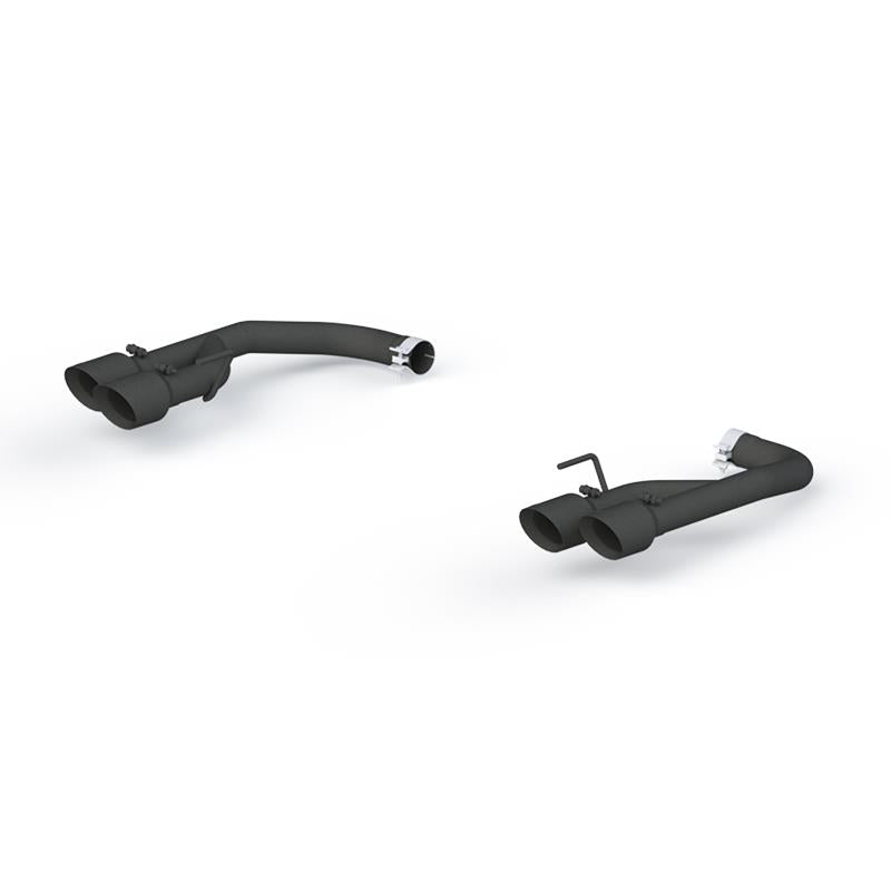 MBRP Armor BLK Axle-Back Exhaust System mbrpS7211BLK for 2018–2022 Ford Mustang GT