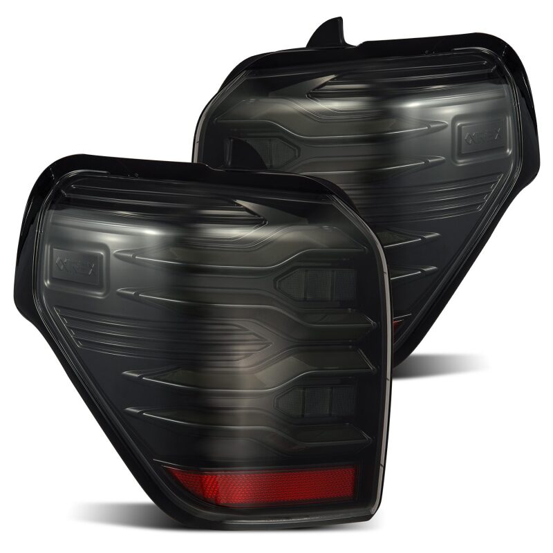AlphaRex LUXX LED Taillights for 2010–2021 Toyota 4Runner, Alpha Black – ARX690030