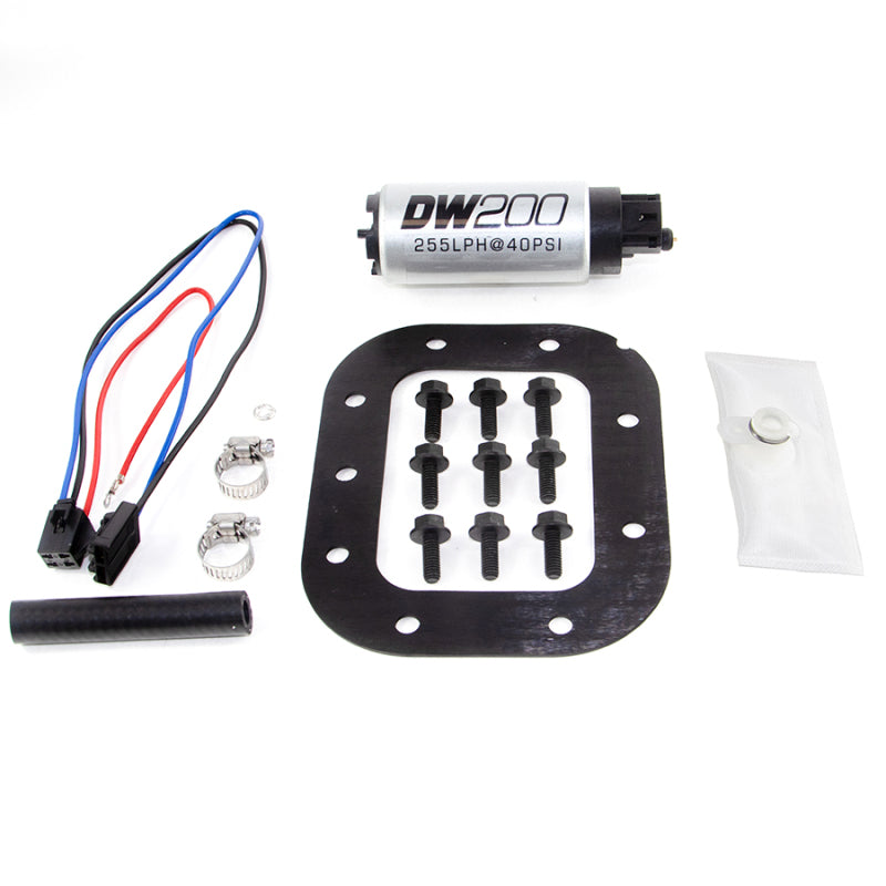 DeatschWerks DWK9-201-1028 DW200 255 LPH In-Tank Fuel Pump with Install Kit for 1986-1989 Chevrolet Corvette 5.7L