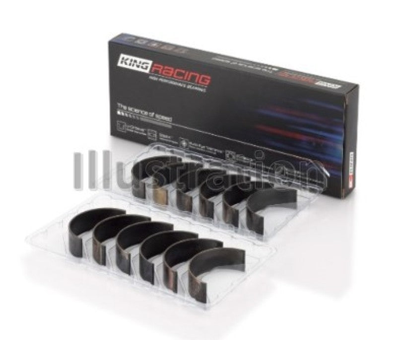 King Toyota 2JZGE / 2JZGTE 24V 3.0L (Size +0.5mm) Rod Bearing Set