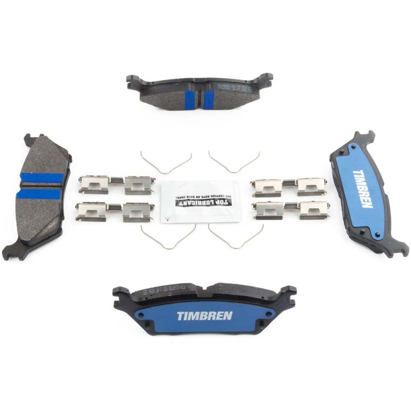 Timbren BES Severe Duty Semi-Metallic Brake Pads for Ford F-150 and Expedition Rear - Part TIM-D2383SD
