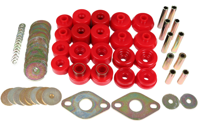 Energy Suspension 8.4111R Body Mount Bushing Set for 1996-1999 Toyota 4Runner