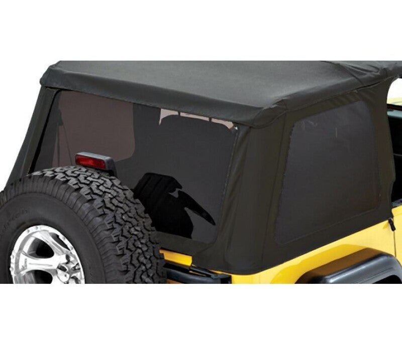 Bestop 97-06 Jeep Wrangler TJ Tinted Window Set (Spice) – Rear Side Panels & Curtain Replacement