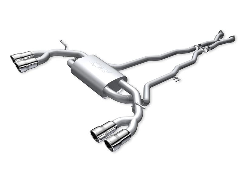 Borla S-Type Cat-Back Exhaust System for 2010-2016 Hyundai Genesis Coupe 3.8L V6, Part Number 140345