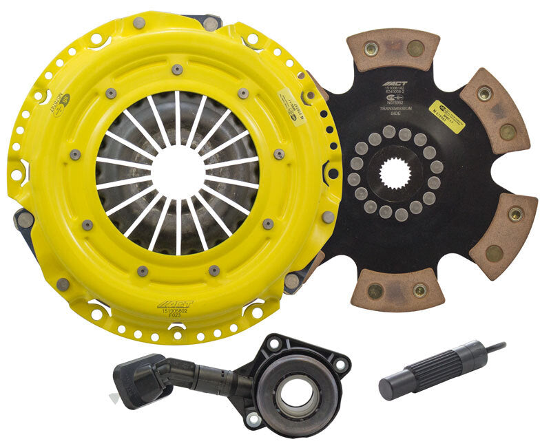 ACT FF2-HDR6 HD/Race Rigid 6-Pad Clutch Kit for 2013–2015 Ford Focus
