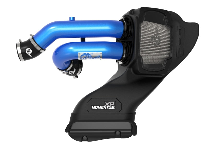 aFe Momentum XP Cold Air Intake System with Pro DRY S Filter, Blue - 50-30072DL