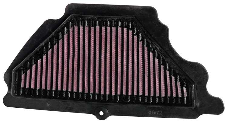 K&N Engineering KA-6007 High-Flow Air Filter for 2007-2008 Kawasaki Ninja ZX-6R