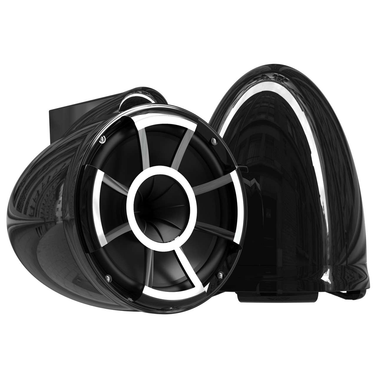 Wet Sounds Rev10 - Black or White - Multiple Mount Options - View 1