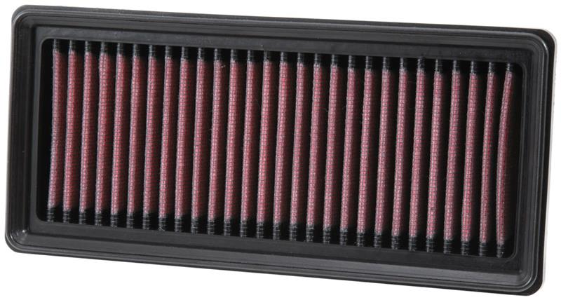 K&N Engineering BA-2012 High-Flow Air Filter for 2012–2014 Bajaj Pulsar 200NS