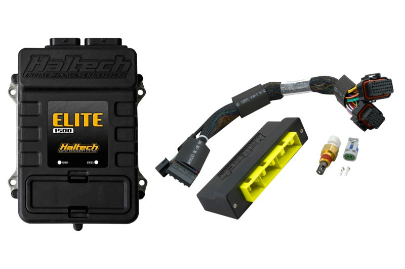 Haltech Mitsubishi Galant VR4/Eclipse 1G Turbo Elite 1500 Plug-n-Play Adaptor Harness ECU Kit