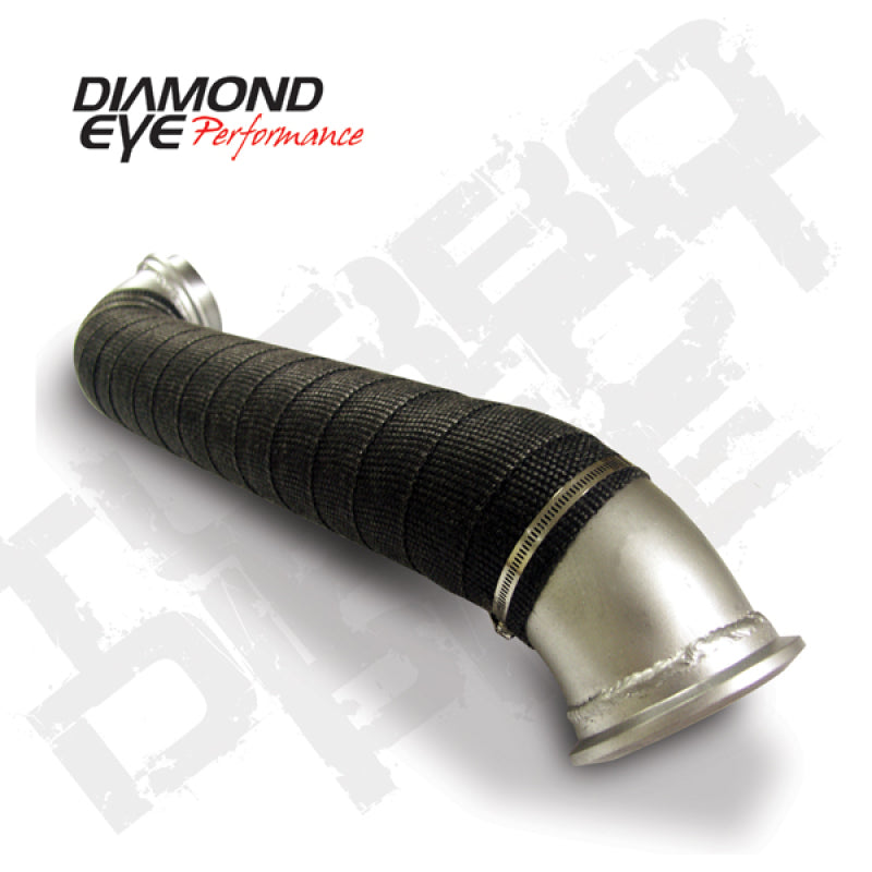 Diamond Eye Performance DEP321056 3-Inch Turbo-Direct Exhaust Pipe for 2004-2010 Chevy and GMC Duramax 6.6L
