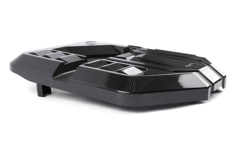 Dinan G80/G82/G87 Gloss Carbon Fiber Engine Cover with Matte Accents for BMW M2/M3/M4