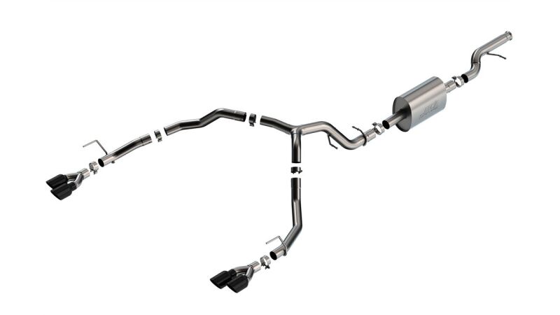 Borla 140857BC S-Type Cat-Back Exhaust System for 2021-2026 Chevrolet Tahoe 5.3L V8