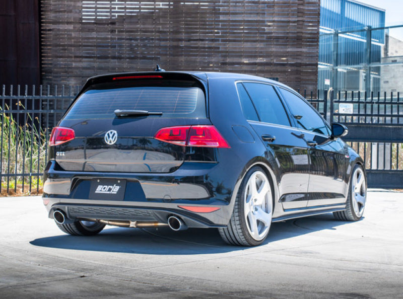 Borla 140750 S-Type Cat-Back Exhaust System for 2015-2017 Volkswagen GTI MK7 2.0L