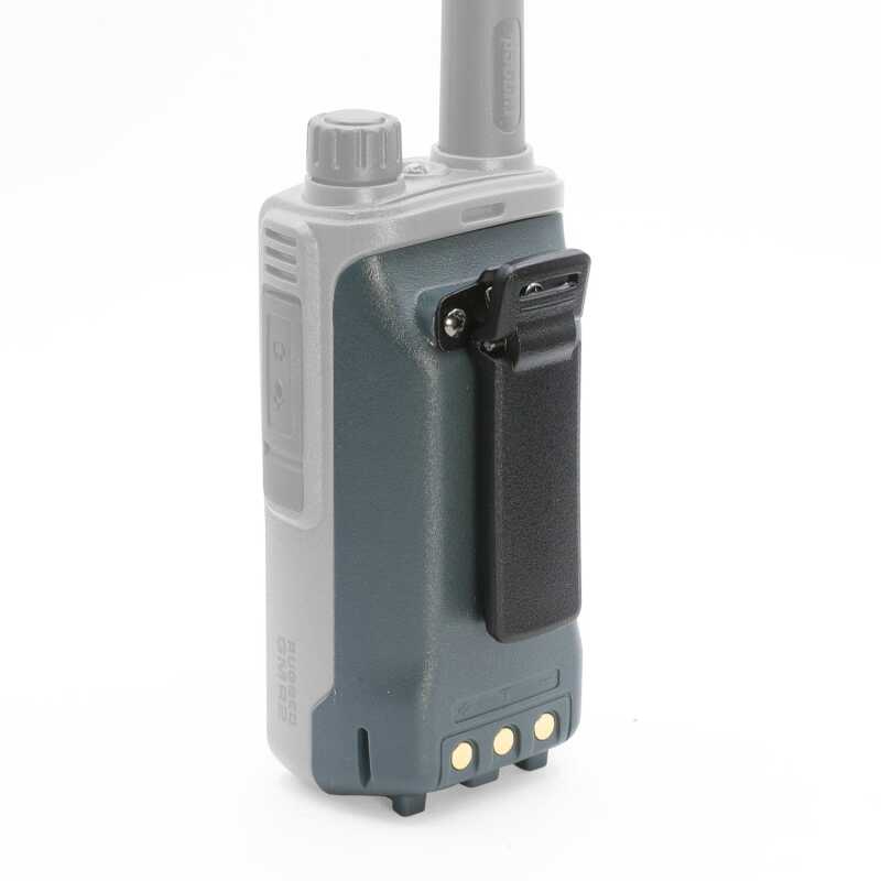 Rugged Radios GMR2 and GMR2 PLUS Handheld Long-Lasting XL Battery with USB Charging Port Grey