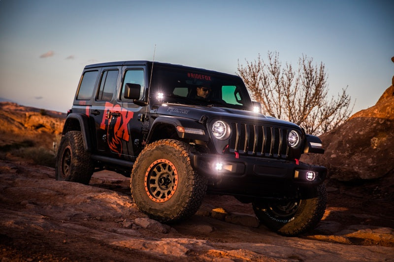 FOX Performance Elite Rear Remote Reservoir Shock with DSC for 2018+ Jeep Wrangler JL, 3.5-4-Inch Lift - 883-26-055