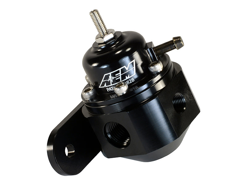 AEM Universal Black Adjustable Fuel Pressure Regulator AEM 25-302BK