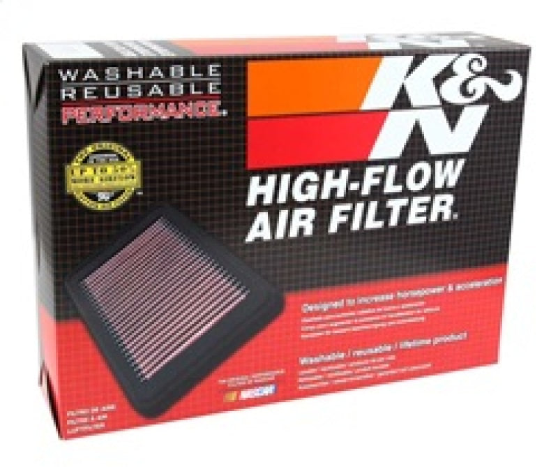 K&N Engineering 33-3128 High-Flow Replacement Air Filter for BMW M5 and M8