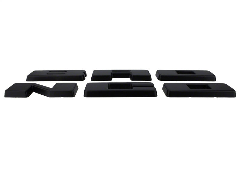 Ford Racing frpM-1447-BLMB 2021+ Bronco Grille Lettering Overlay Kit - Matte Black