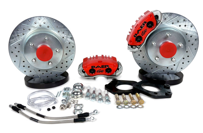 Baer Brakes 62-69 Mustang/Fairlane/Falcon/Torino/Cougar 11-inch Classic Series Front Brake Kit