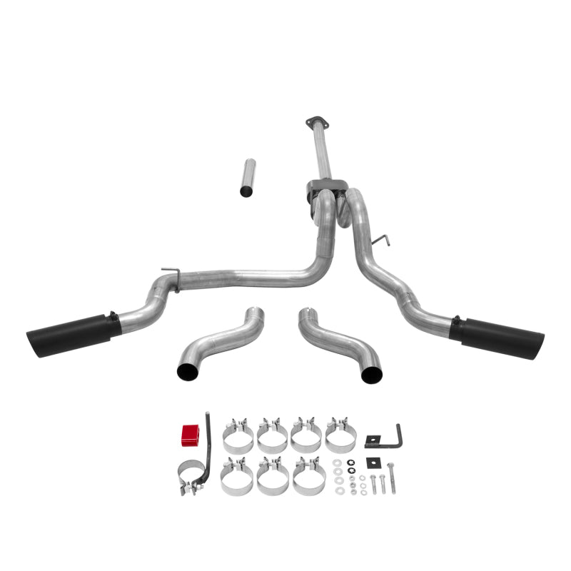 Flowmaster Outlaw Cat-Back Exhaust System for 2015-2020 Ford F-150 with 2.7L, 3.3L, 3.5L, and 5.0L Engines