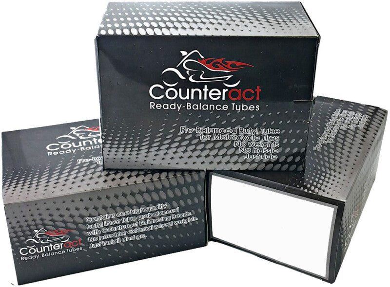 Counteract Pre-Balanced Motorcycle Inner Tube - 3.00/3.50-10 TR-87 90 Degree, Part Number cbbMKT-15