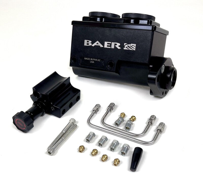 Baer Brakes GM/Ford 1-1/8 inch Bore Remaster Master Cylinder Kit - Black