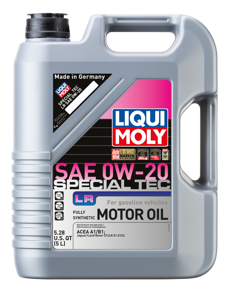 LIQUI MOLY 5L Special Tec LR Motor Oil 0W20 - Case of 4
