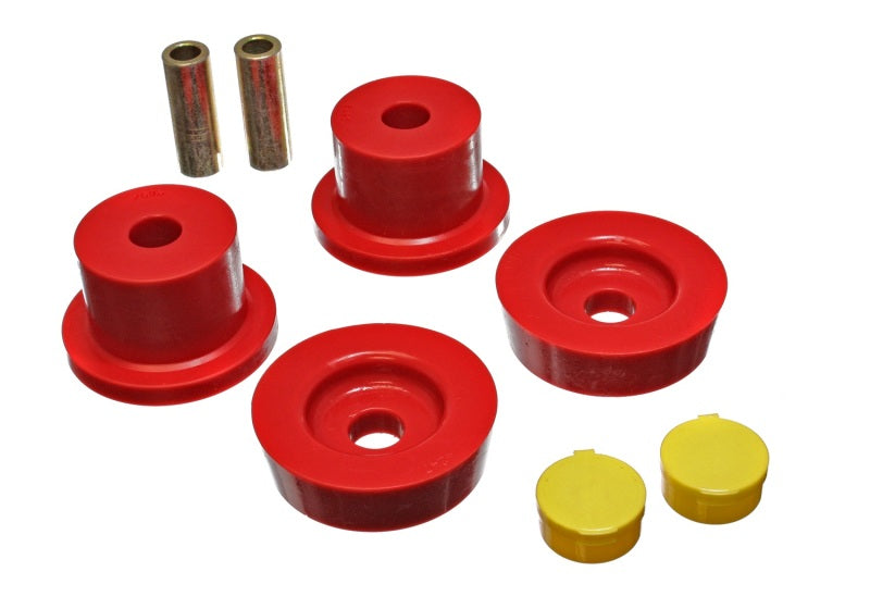 Energy Suspension - eng11.4101R - 1990-1997 Mazda Miata Red Rear Differential Bushing Set