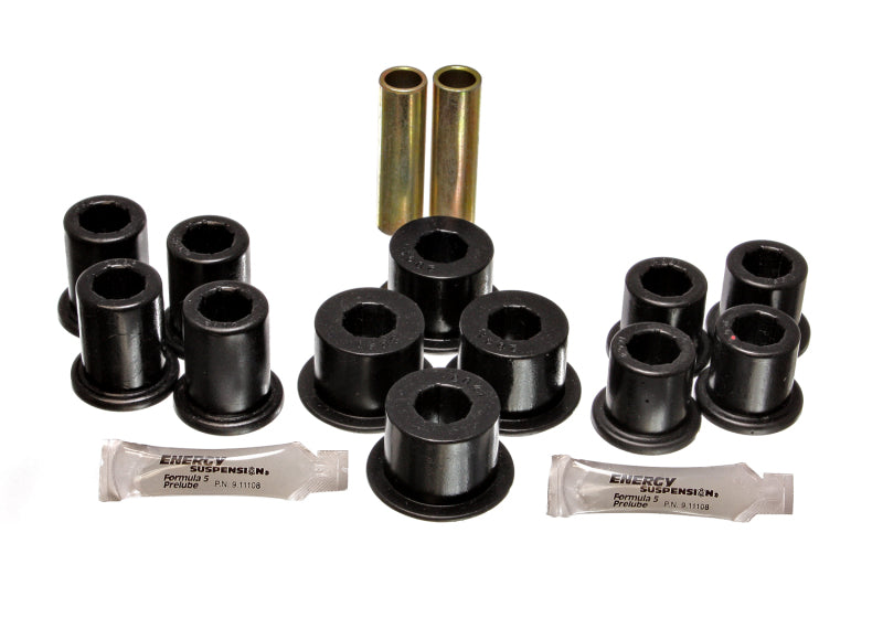 Energy Suspension eng8.2107G 89–94 Toyota Pickup 2WD Black Rear Leaf Spring Bushing Set