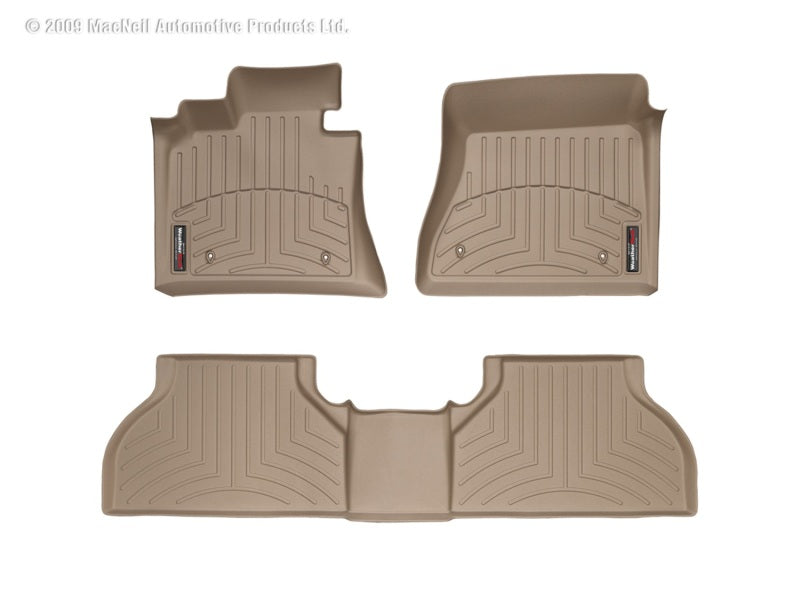 WeatherTech 14+ Mercedes-Benz S-Class Front and Rear Floorliners - Black