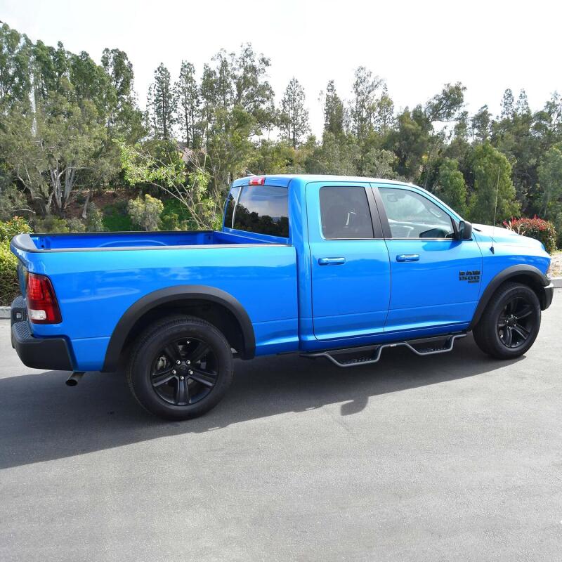 Westin Outlaw Drop Nerf Step Bars for 2010-2011 Dodge Ram 1500 Quad Cab - Textured Black