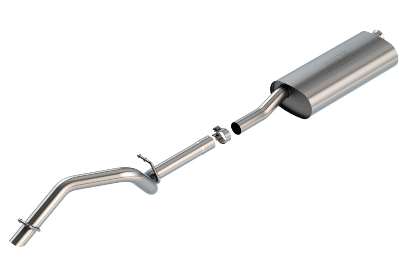 Borla 140828 Touring High-Clearance Cat-Back Exhaust for 2018-2026 Jeep Wrangler JLU 3.6L V6