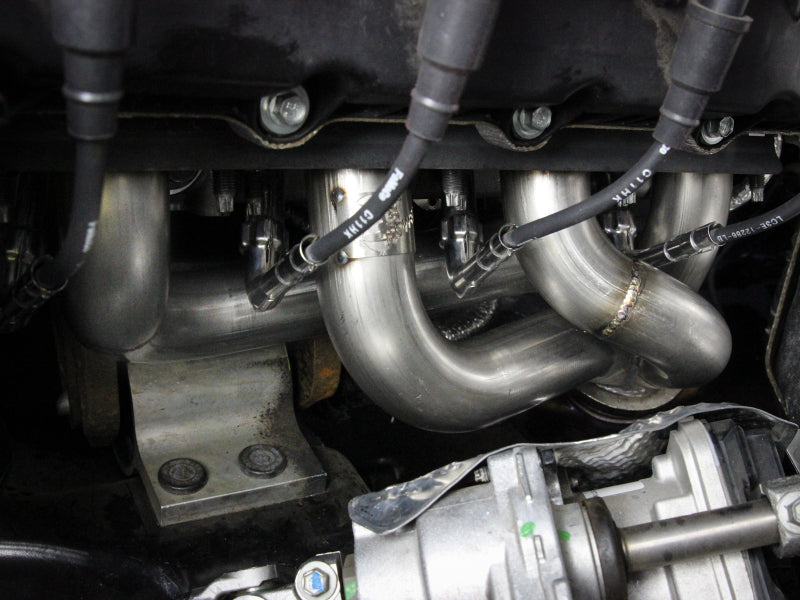 aFe Twisted Steel 304 Stainless Steel Headers, Part Number AFE48-33029, for 2020–2022 Ford F-250 and F-350 Super Duty 7.3L V8