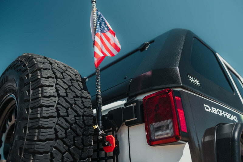 DV8 Offroad Universal Adjustable Molle Antenna and Whip Mount dveUNMM-02