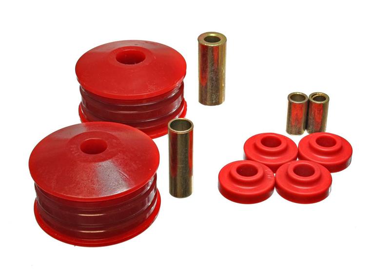 Energy Suspension - eng5.1113R - 2006-2007 Mitsubishi Eclipse FWD Red Motor Mount Replacement Bushings for V6
