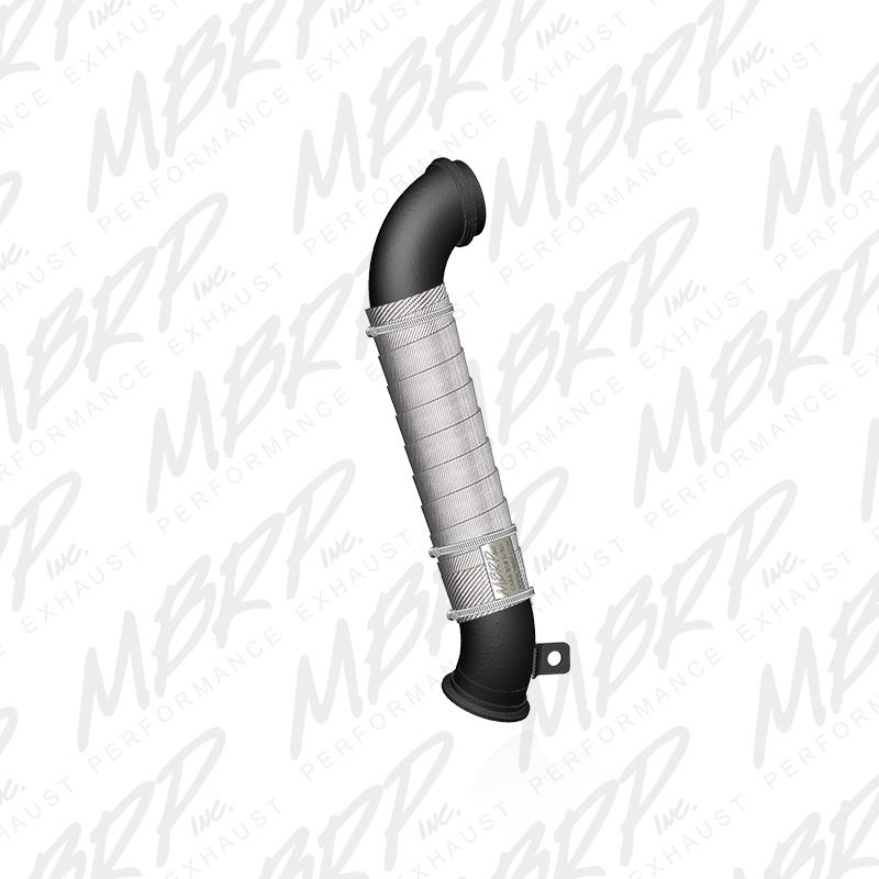 MBRP mbrpGMCA424 Armor Lite 3-Inch Turbocharger Downpipe for 6.6L Duramax