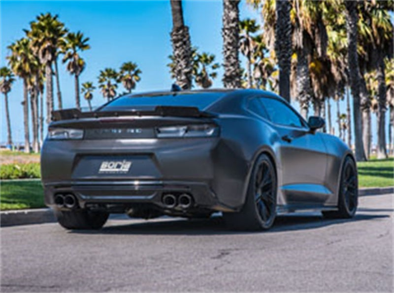 Borla 11924CB S-Type Axle-Back Exhaust System for 2016-2024 Chevrolet Camaro SS and 2020-2024 LT1 6.2L V8 with NPP Valves