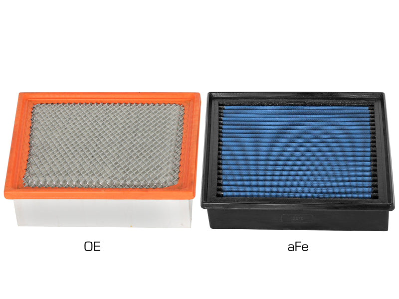 aFe MagnumFLOW Pro 5R OE Replacement Air Filter for 2017–2019 GM Diesel Trucks with 6.6L V8 L5P, Part Number 30-10275