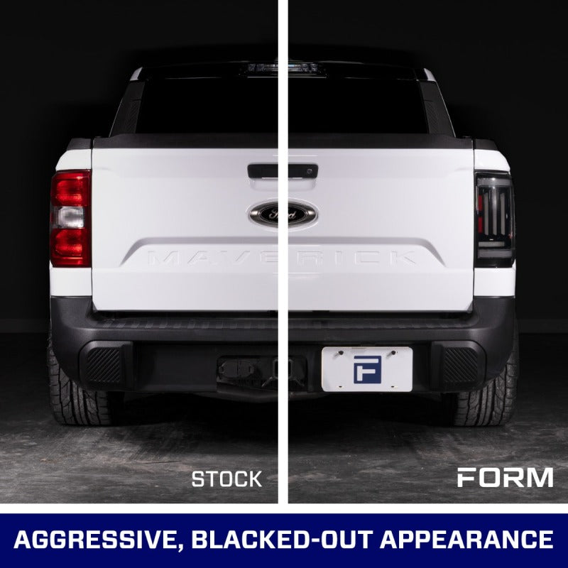 Form Lighting 22-24 Ford Maverick LED Tail Lights with Sequential Turn Signals and Smoked Lenses