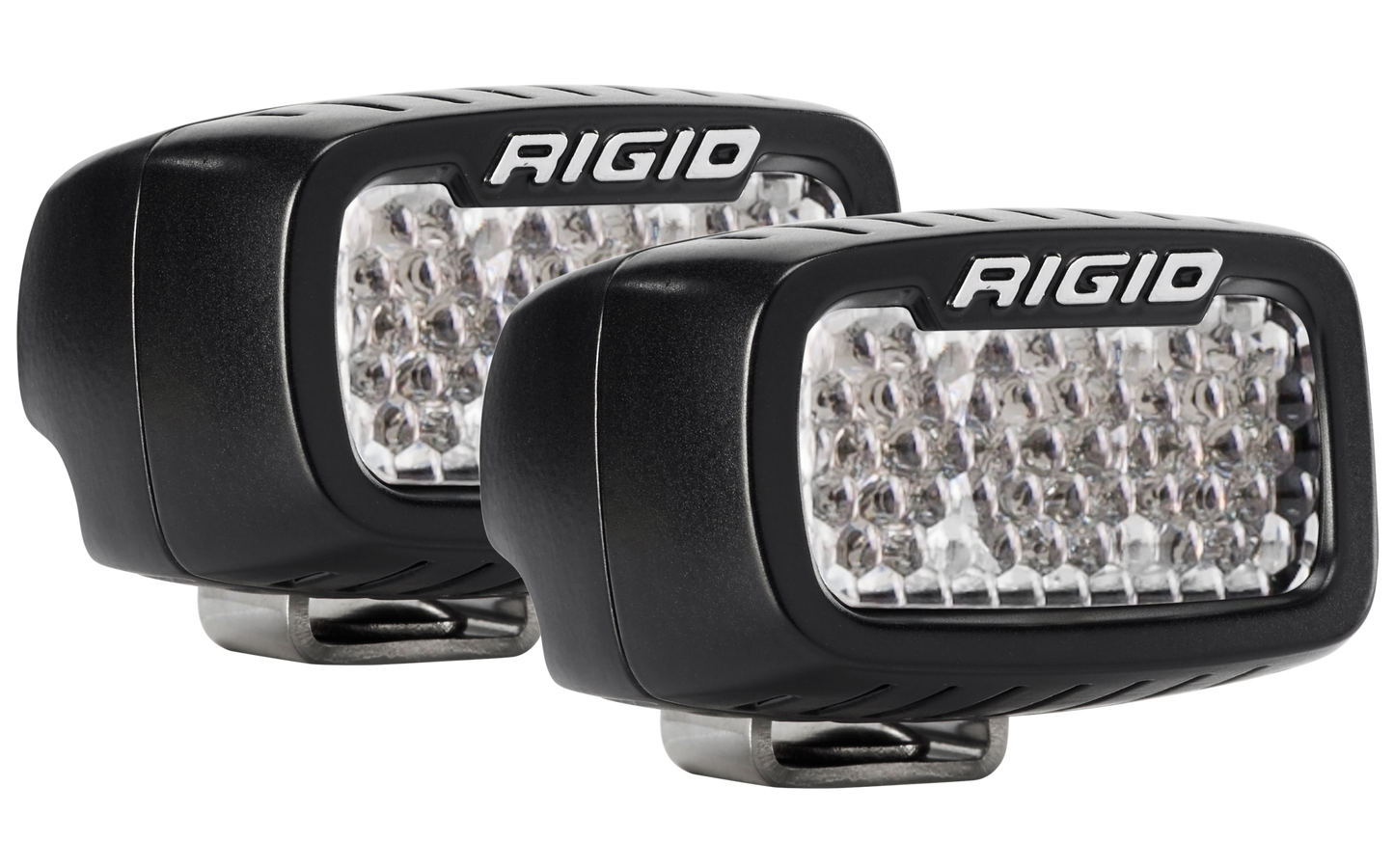 Rigid Industries - 980003 - Auxiliary Light - Flood/Diffused Backup Surface Mount Kit SR-M Pro