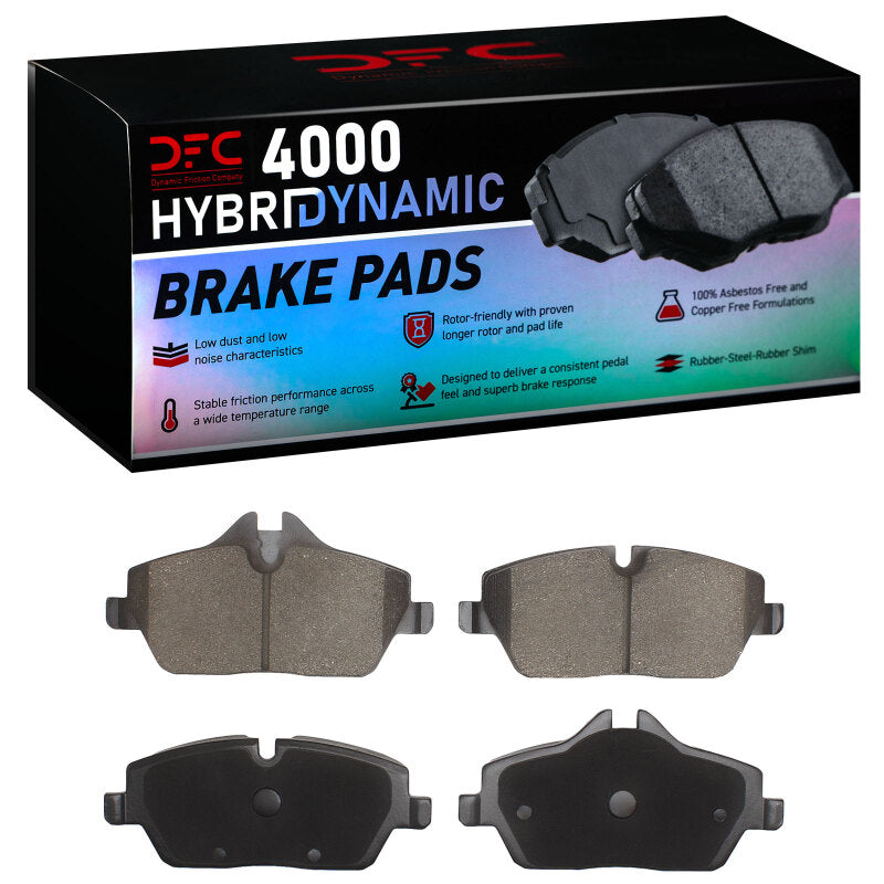 DFC DFC4000-1308-00 HybriDynamic Brake Pads for Mini Cooper (2010-2019) – Front