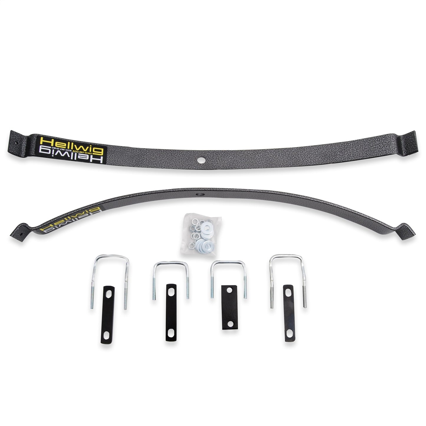 Hellwig - 980 - Leaf Helper Spring -  980 EZ-990 Helper Spring Kit Fits 14-22 Tacoma