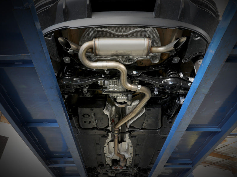 aFe MACH Force-Xp 2.5-Inch 304 Stainless Steel Cat-Back Hi-Tuck Exhaust System for Volkswagen Tiguan 2.0L Turbo