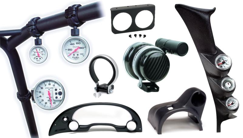 AutoMeter 12204 Black Dual Pillar Gauge Pod for 2005-2006 Chevrolet Cobalt SS 2-Door