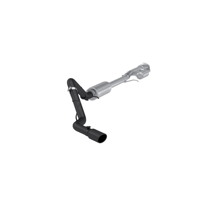 MBRP Armor BLK Cat-Back Exhaust System mbrpS5019BLK for 2019-2021 GM 1500 2.7L, 3-Inch, Black-Coated Aluminized Steel