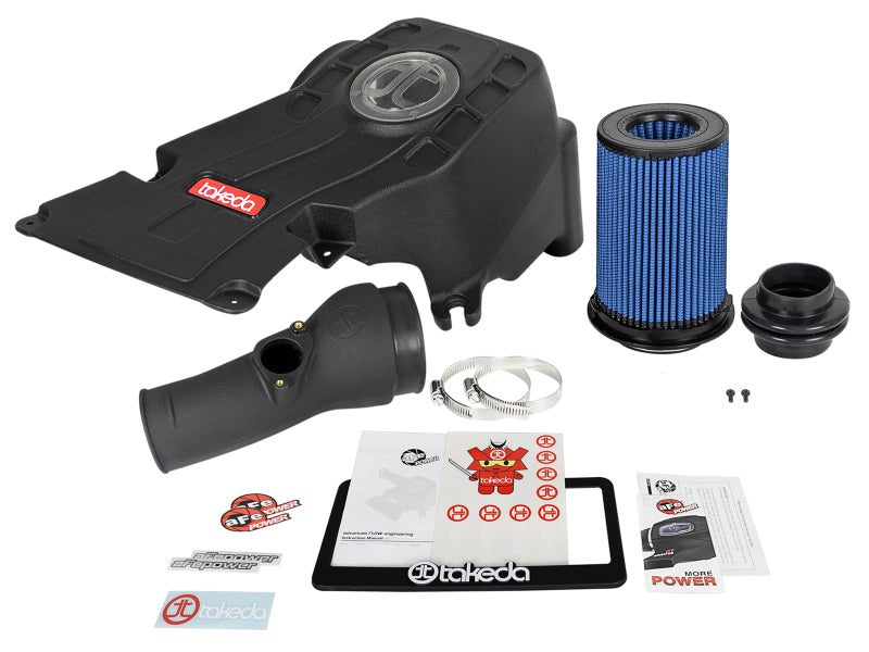 aFe Takeda Momentum Pro 5R Cold Air Intake System for 2018–2022 Honda Accord 1.5L Turbo, Part Number 56-70002R