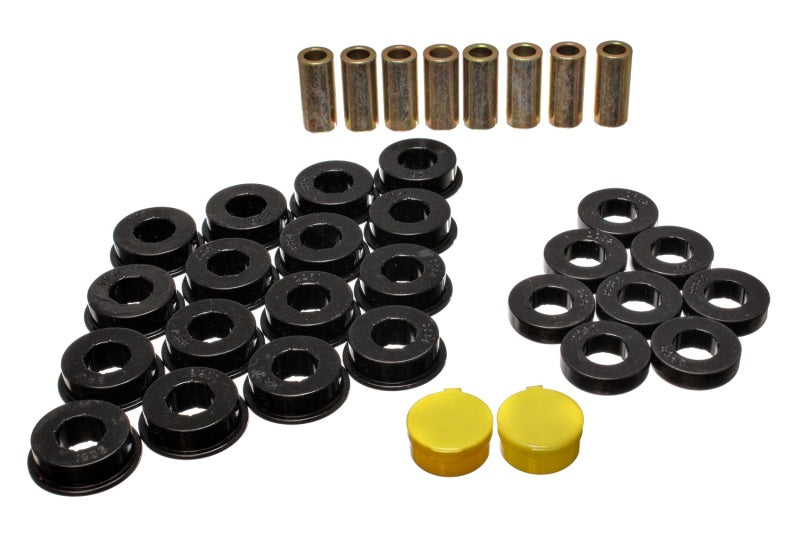 Energy Suspension 9022 - 1979-1985 Mazda RX-7 Black Rear Control Arm Bushing Set