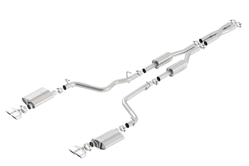 Borla 140708 ATAK Cat-Back Exhaust System for 2009-2014 Dodge Challenger R/T 5.7L V8